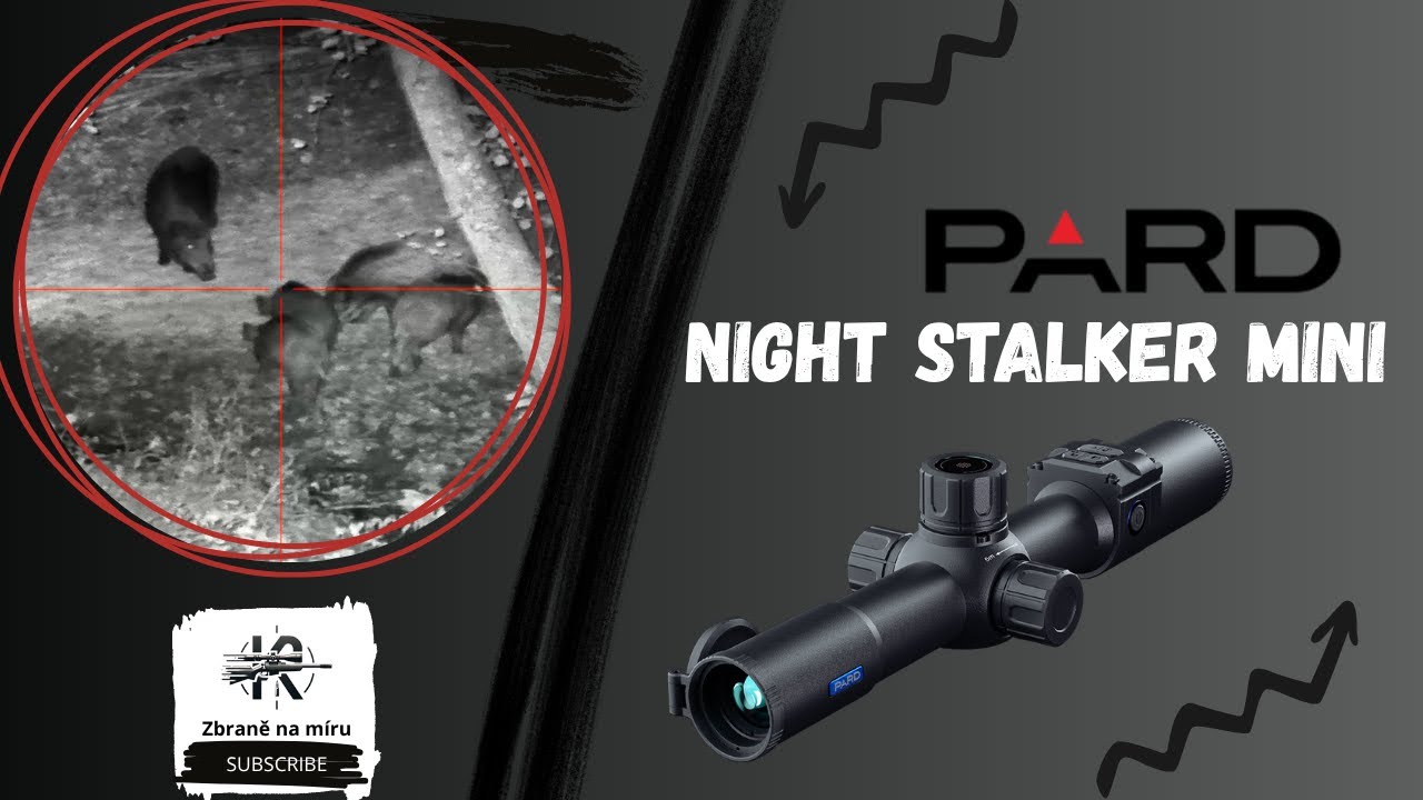 Wild Boar hunting -  PARD Night Stalker mini + TL3 940nm - 60 meters