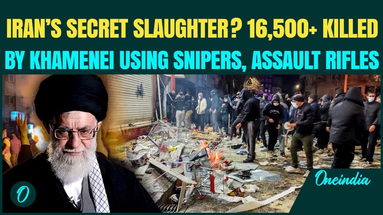 Iran Bloodshed BREAKING: 16,500+ KILLED by Khamenei| CHILLING Details of EXECUTION-Style Killings