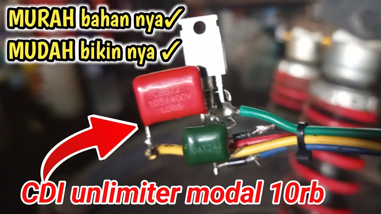 BIKIN CDI RACING  gak sampai 10ribu @Otodidak_25 