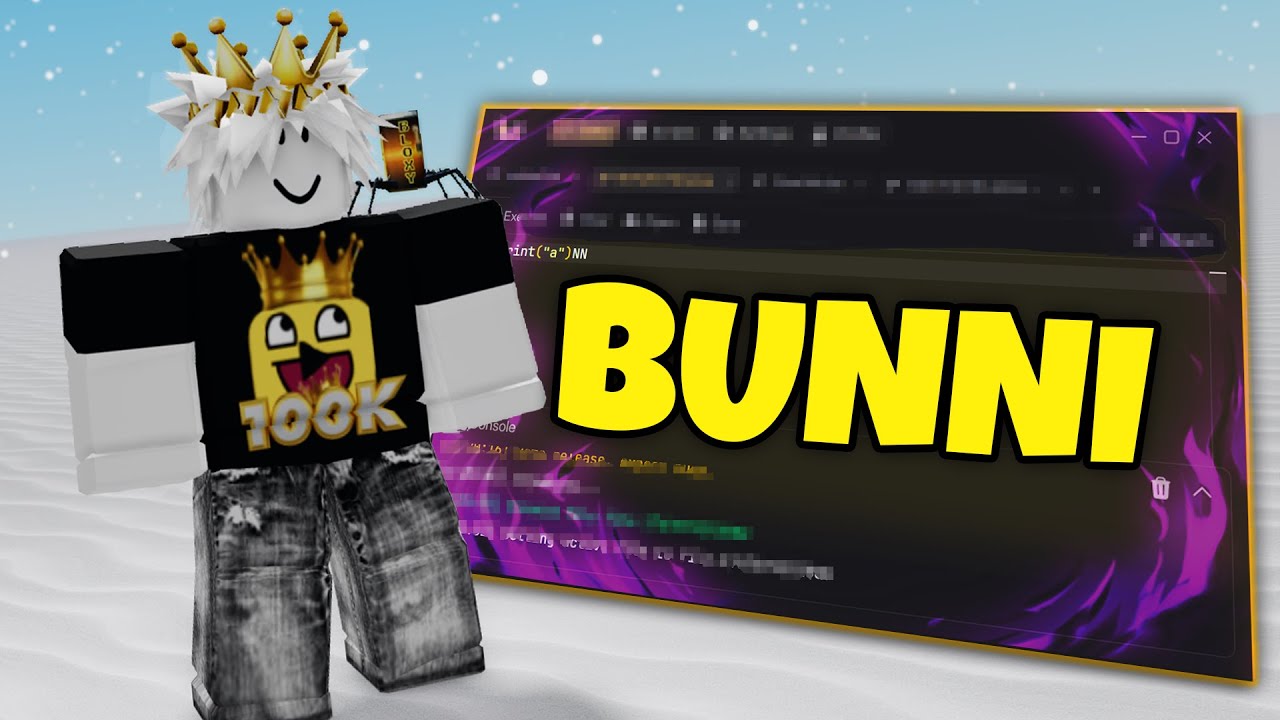 Roblox Exploit Free No Ban (Bunni) - 97% sUNC