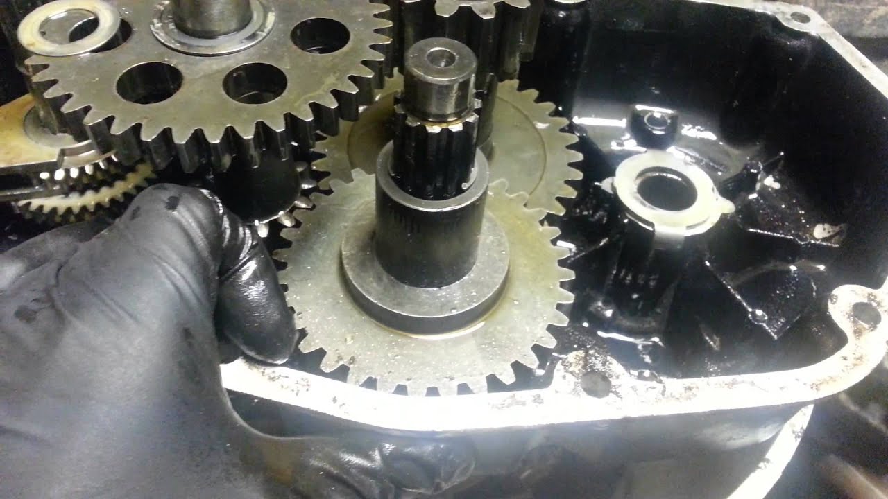 How to lock a 633a transaxle with no welding or extra parts