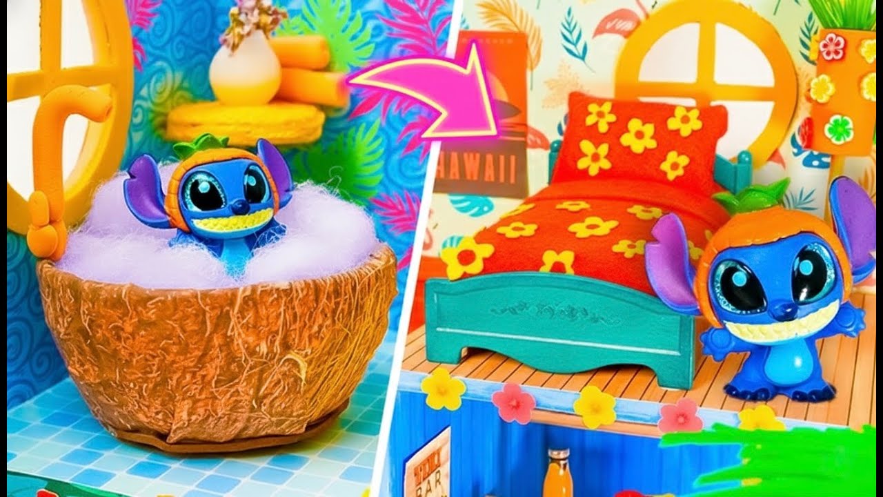🏝️Тропическое DIY-строительство для нашего любимого пришельца! ✨