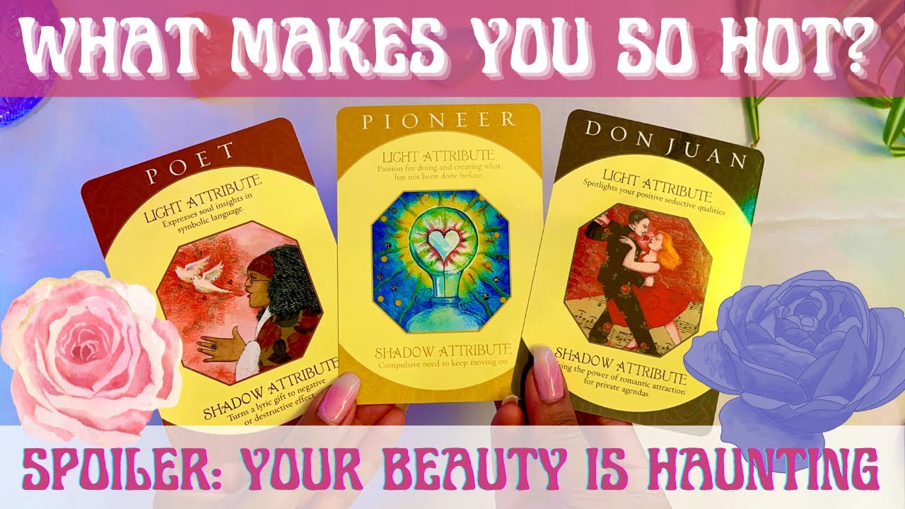 What Makes YOU ATTRACTIVE 😻 Why Are You SO HOT?! 🔥 Pick A Card Tarot Reading