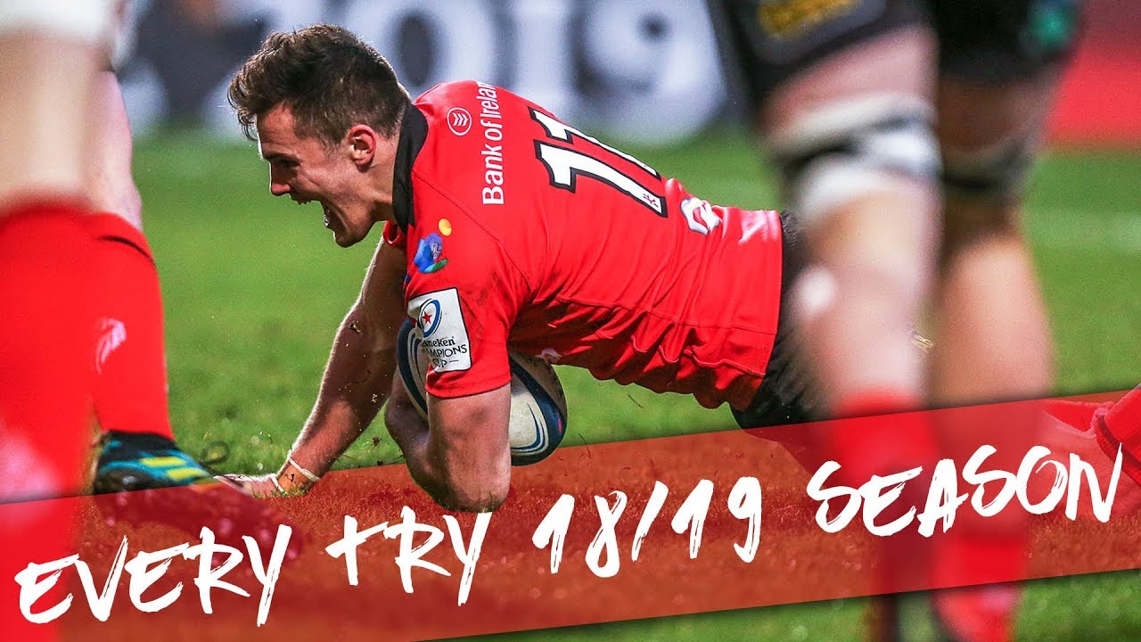 Every try from the 2018/19 season | Ulster rugby