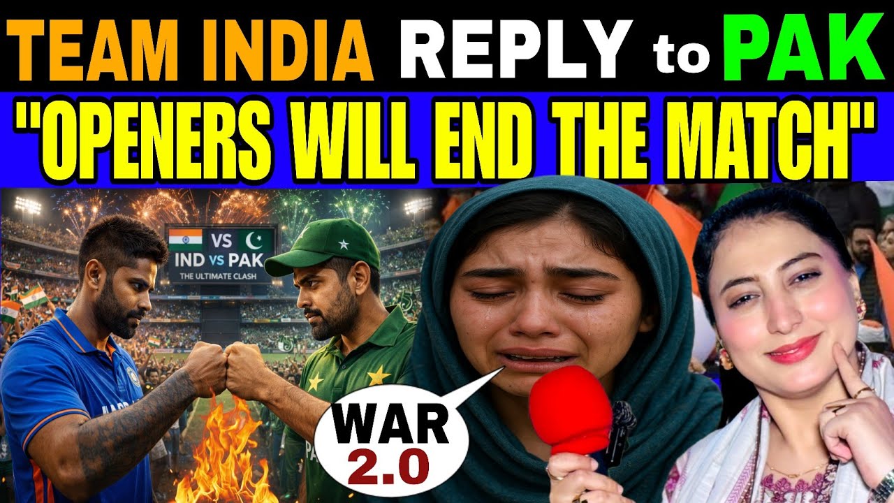 TEAM INDIA REPLY TO PAK 🔥