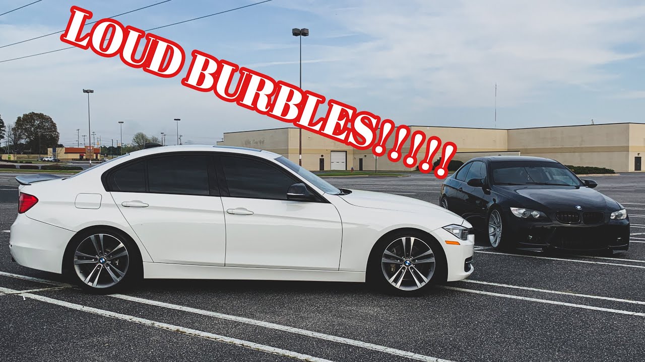BMW F30 335I MUFFLER DELETE!! (REVS, PULLS, BURBLES!!)