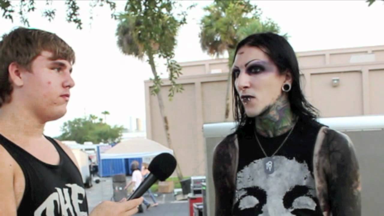 Motionless In White Interview # 2 All Stars Tour