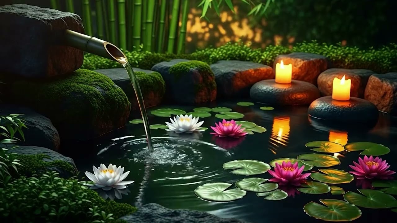 Soothing Relaxing Music & Water Sounds 🍃 Peace of Mind, Anxiety Relief