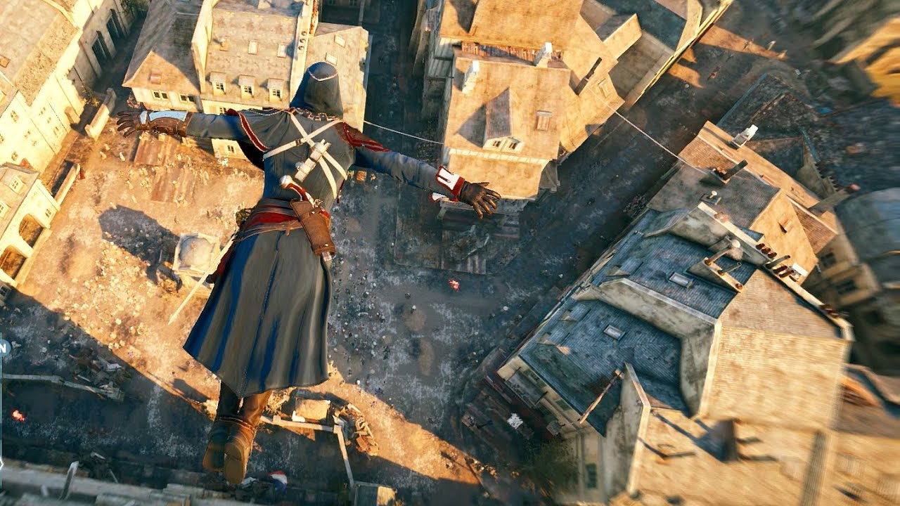 Assassin's Creed Unity Master Assassin Outfit Sword Combat & Free Roam in Paris Sub Req Ep 161