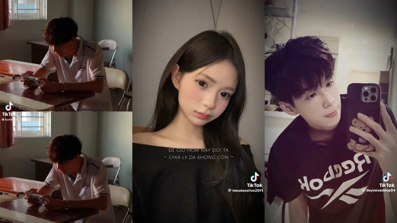 Tiktok trai xinh gái đẹp