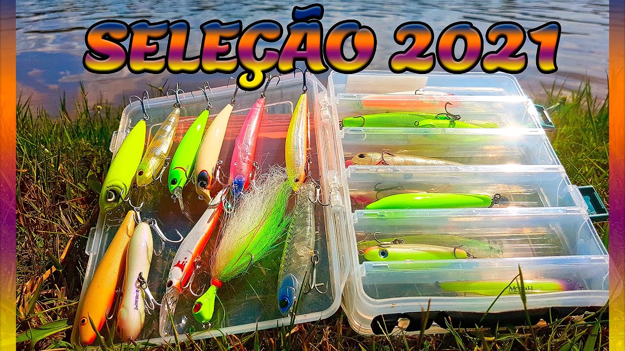 SELEÇÃO DE ISCAS 2021 SÓ AS MELHORES E BARATAS.