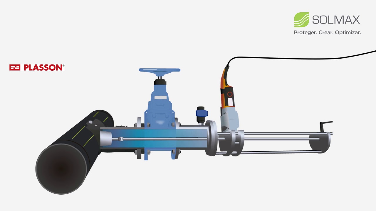 Sistema Hot tapping Solmax Chile