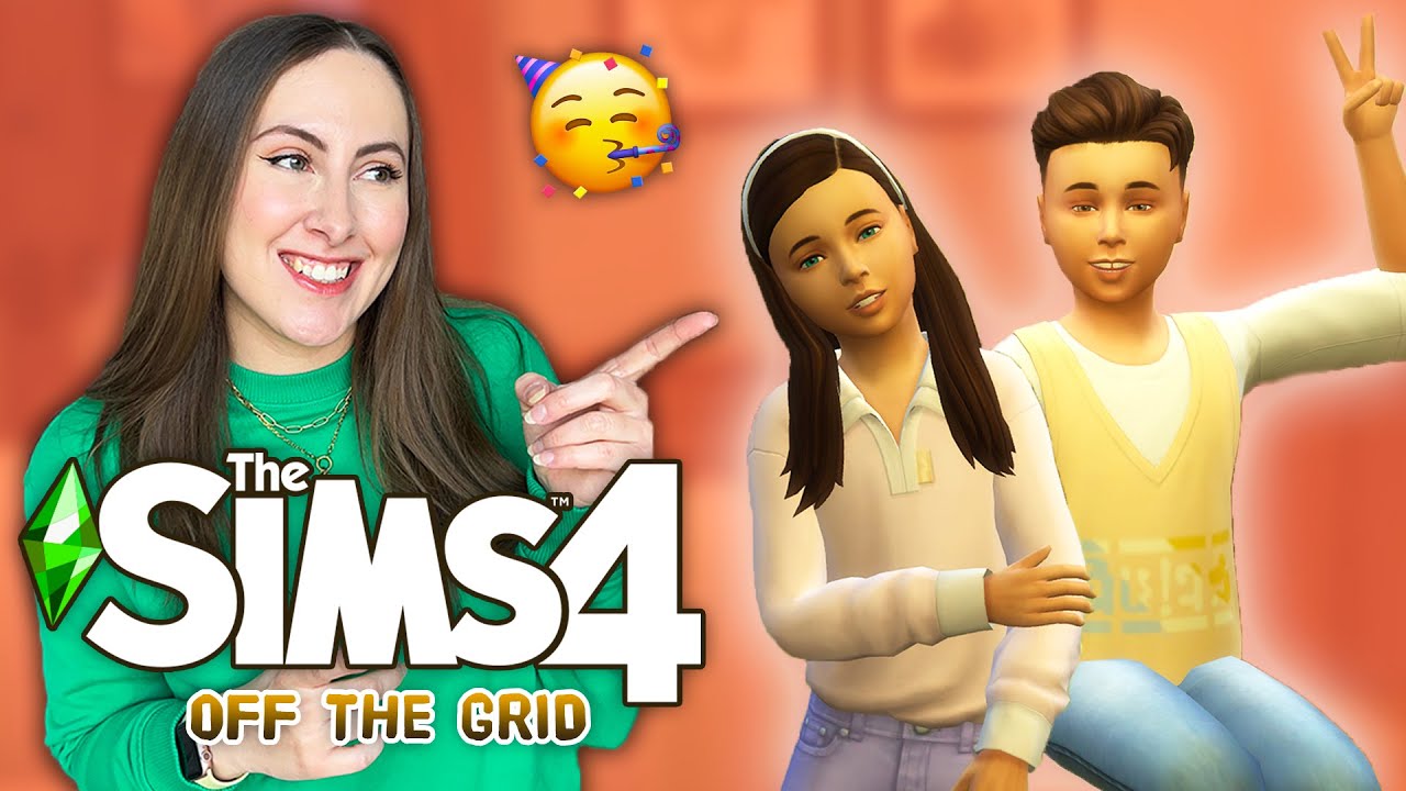 De kinderen zijn OPGEGROEID! - De Sims 4: Off The Grid - Aflevering 18