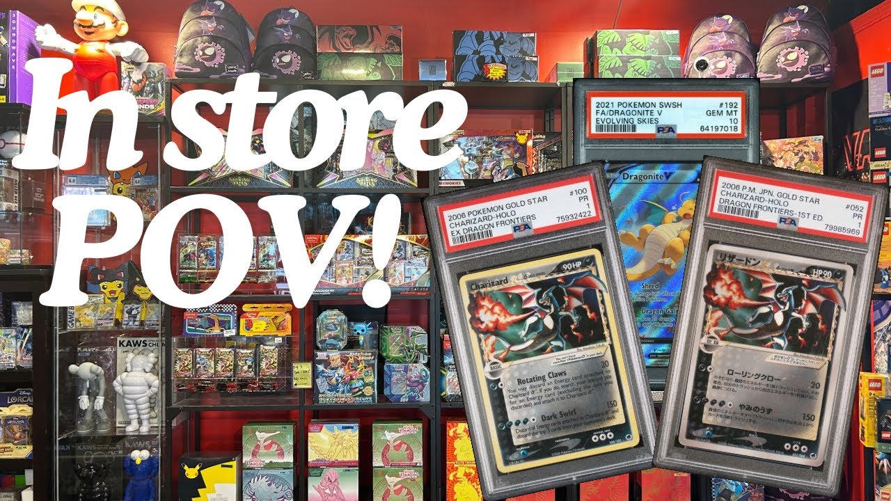 Collectibles 'R Us! | Pokemon Store Owner POV | Everything J&J