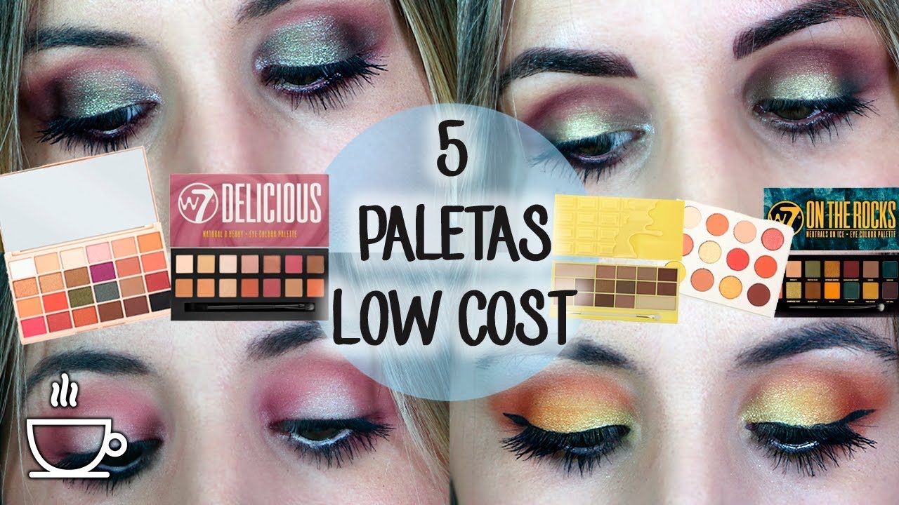 5 Paletas Low Cost que merecen la pena con 5 looks