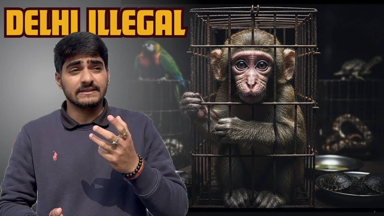 Delhi ka Sabse Bada Illegal Pet Market 😱 | Jo Kabhi Nahi Dikhaya Gaya #IllegalPetTrade #PetSmuggling