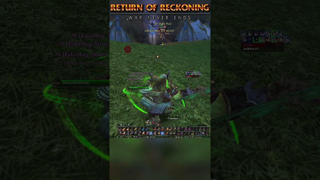Engineer's counter to WE opener #mmorpg #warhammer #returnofreckoning