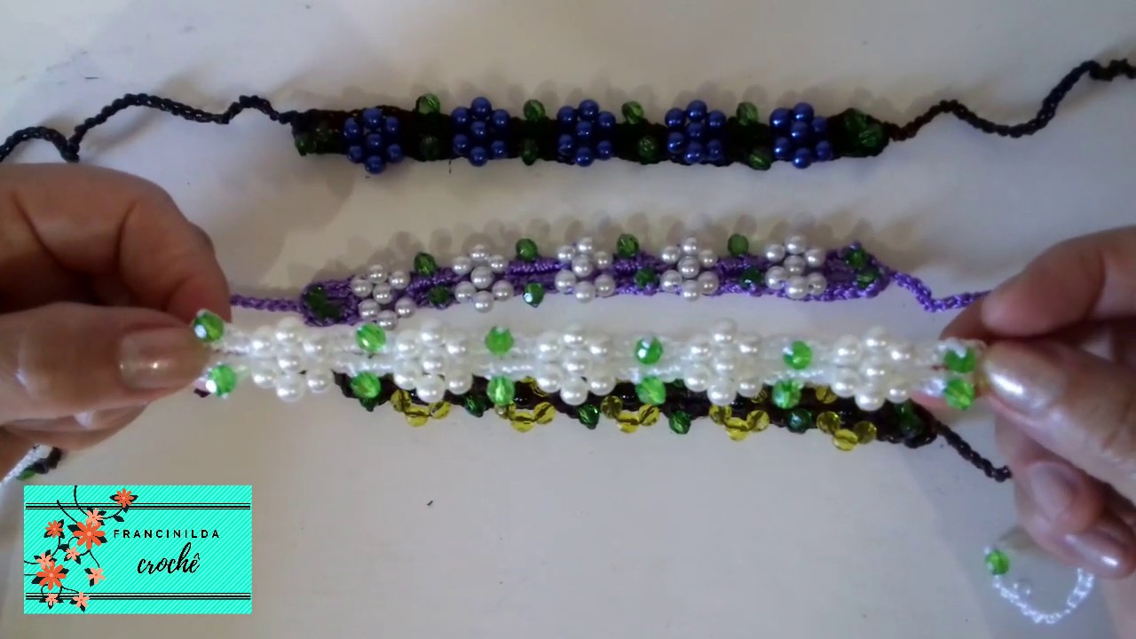 Pulseira Luára - veja facilmente como fazer!!!