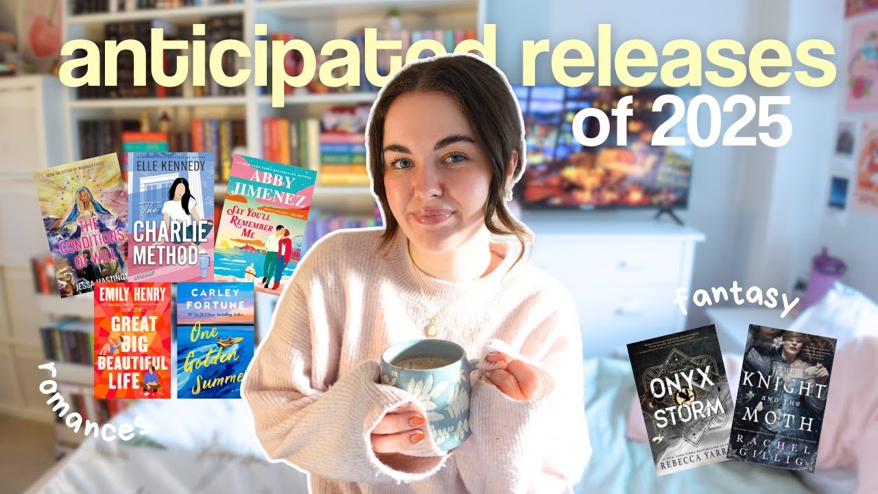 my anticipated reads for 2025 ❄️✨ | 2025 new book releases | bookmas day 5