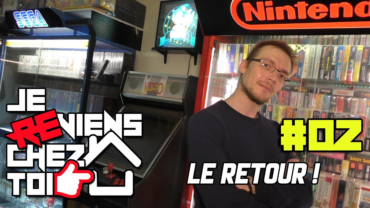 Je REviens Chez Toi #02 - le retour de Stéphane !!! NINTENDO - SEGA - NEO GEO