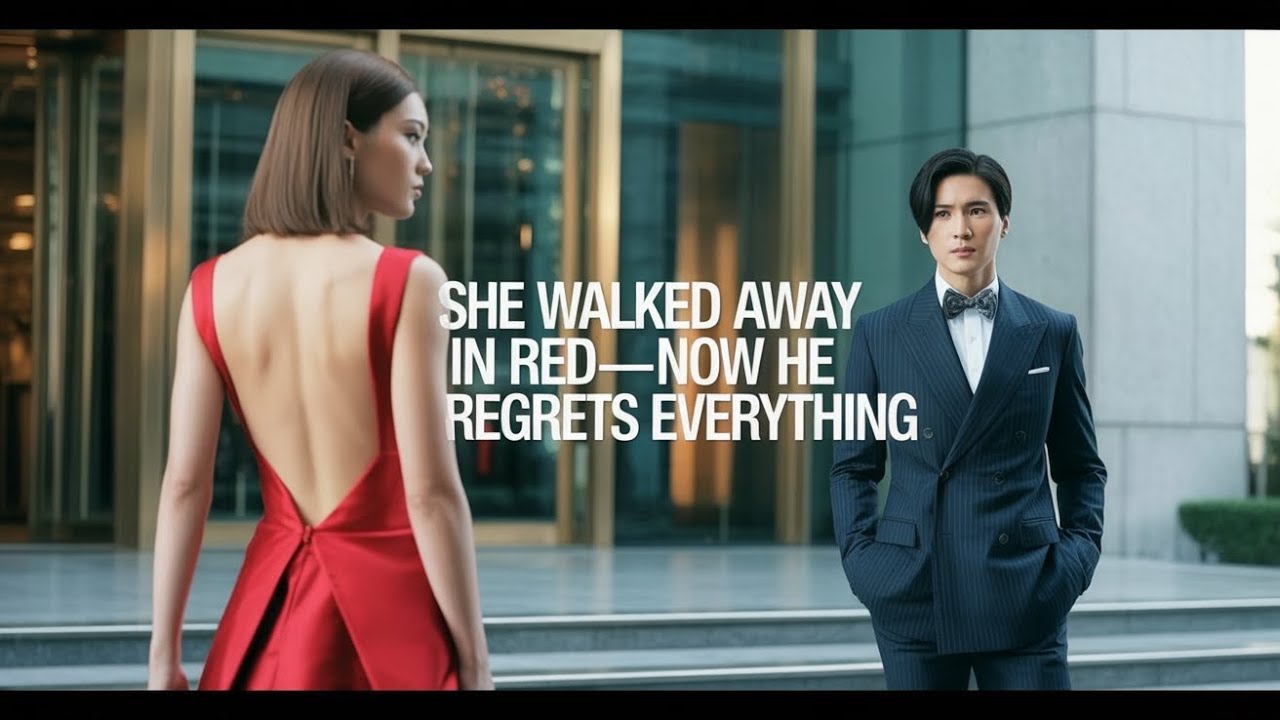 “On Divorce Day, His Wife Arrived in Red — The CEO Realized Too Late He Lost Everything.”