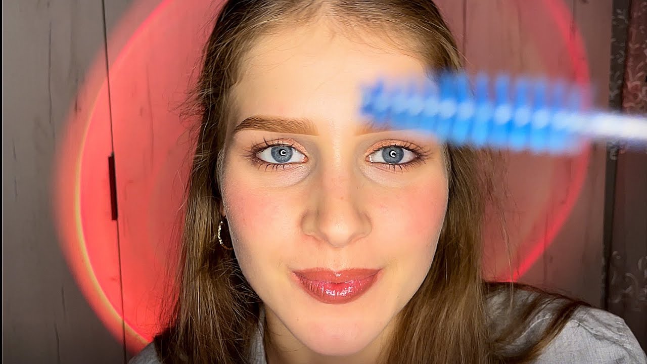 АСМР | Твій Ніжний Майстер-бровіст 🩵 Brow therapy 😴 щіточки, гель, пінцет