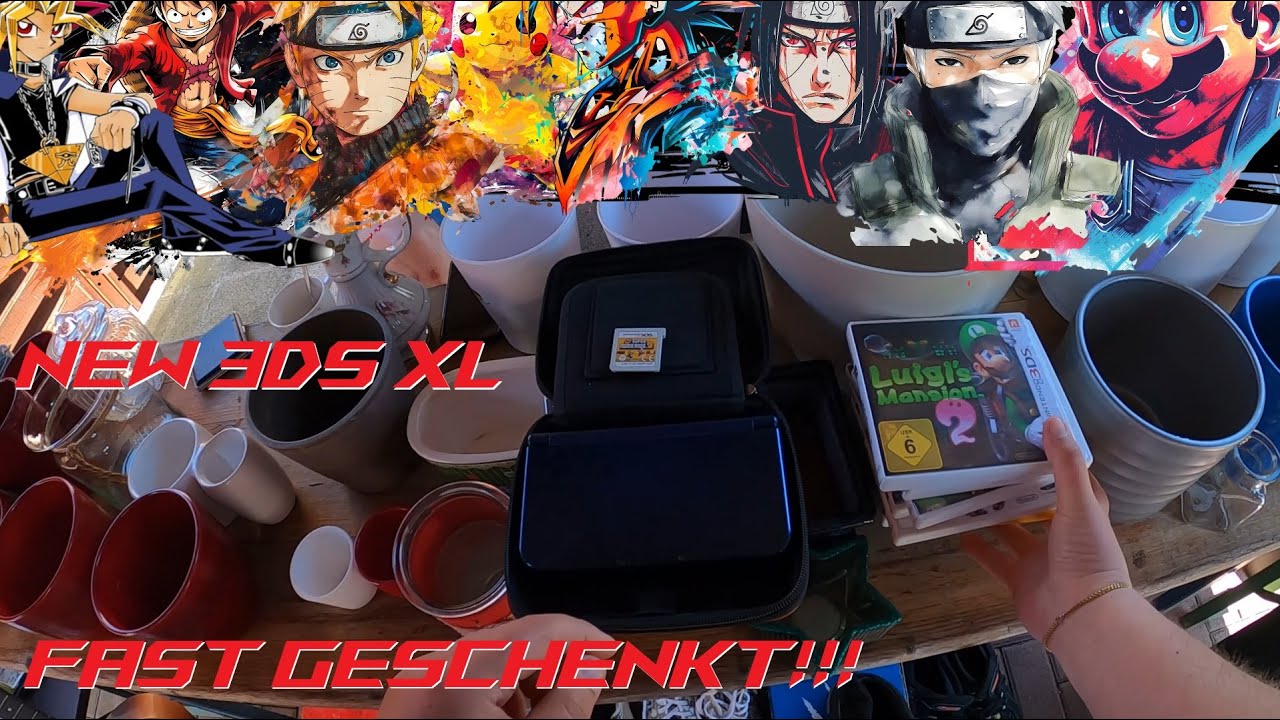 Ist dass der Deal des Jahres ?! NEW 3DS XL Schnapper // Flohmarkt Vlog #13