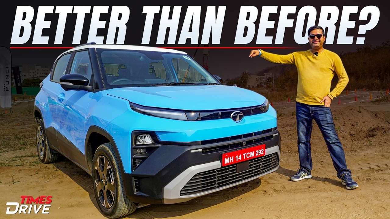 Tata Punch Facelift First Drive Review | Features, Interior, Drive Quality & More | Times Drive
