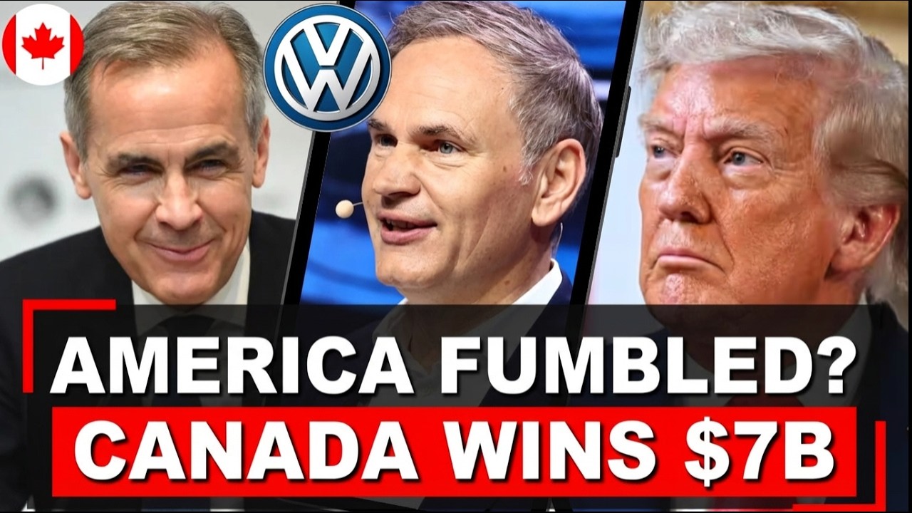 Volkswagen Abandons US, Builds $7B Gigafactory in Canada as Trump's Tariffs Backfire
