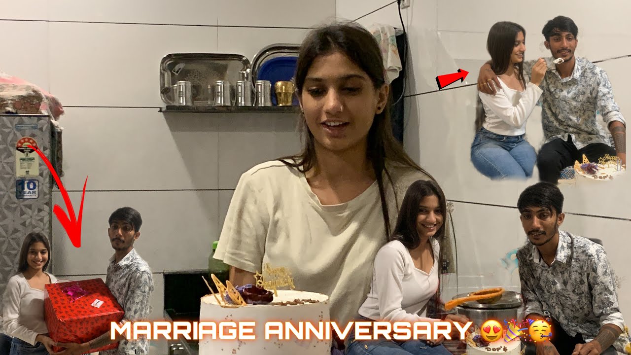 1st Marriage Anniversary ❤️😍🥰🥳 Celebretion  ll Deepgoswami ll l Shrutigoswami l Vlog Gujrati