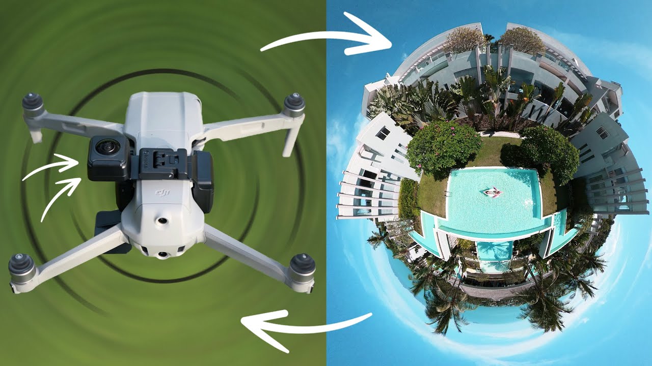 5 Creative Shots with 360 Drone – Insta360 Sphere