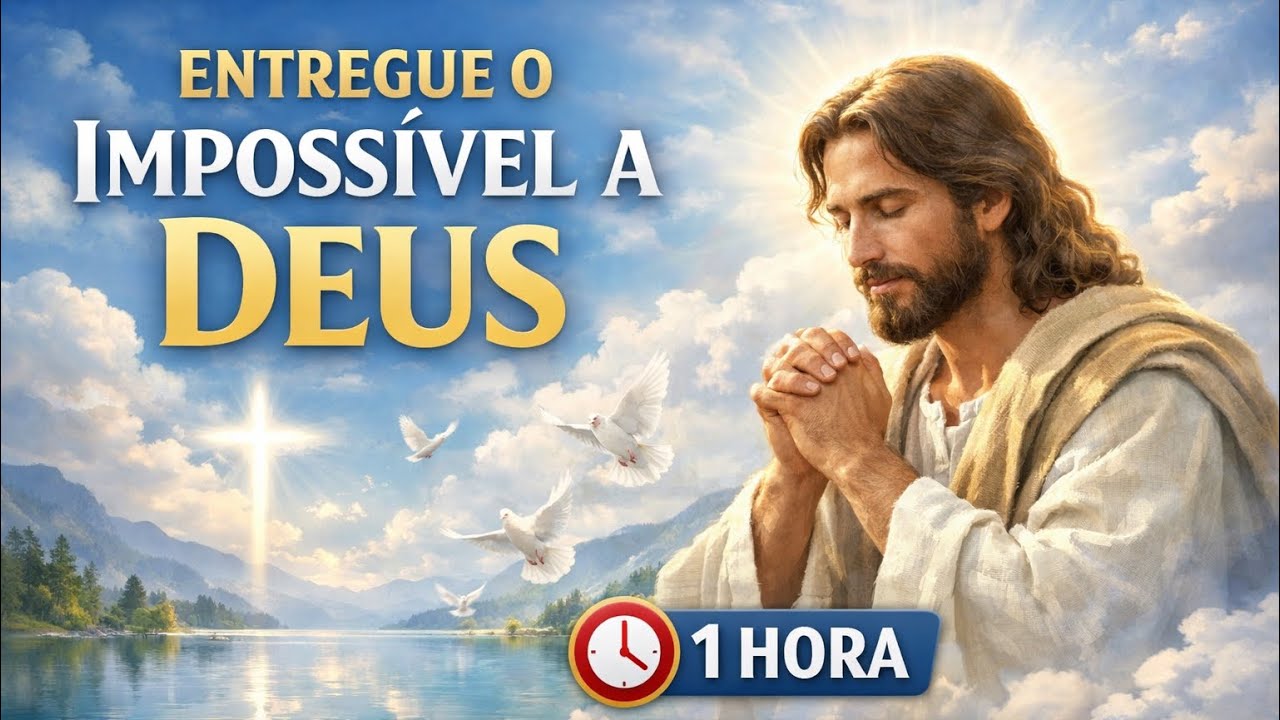 🙏 Oração das Causas Impossíveis | 1 Hora de Milagres e Respostas de Deus