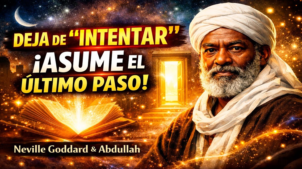 Deja de “Intentar” Manifestar: el Último Paso es Asumir | Neville Goddard & Abdullah