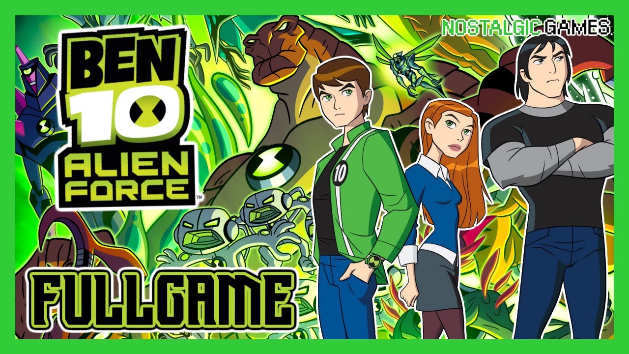 Ben 10: Alien Force - FULL LONGPLAY (PS2 - No Commentary)