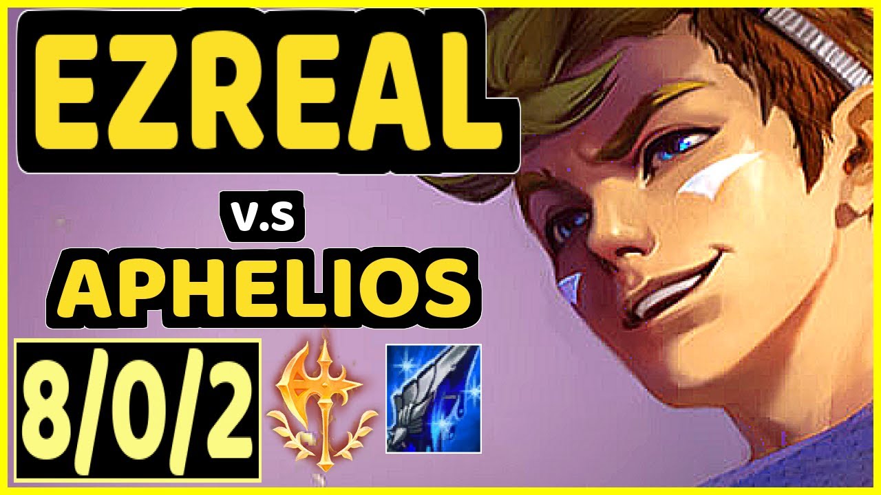 WOOLITE (EZREAL) vs APHELIOS - 8/0/2 KDA BOTTOM ADC CHALLENGER GAMEPLAY - EUW