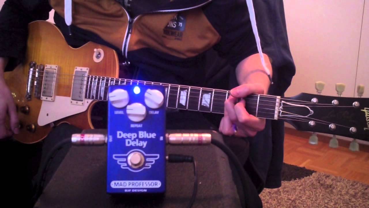 Mad Professor Deep Blue Delay demo by Marko Karhu