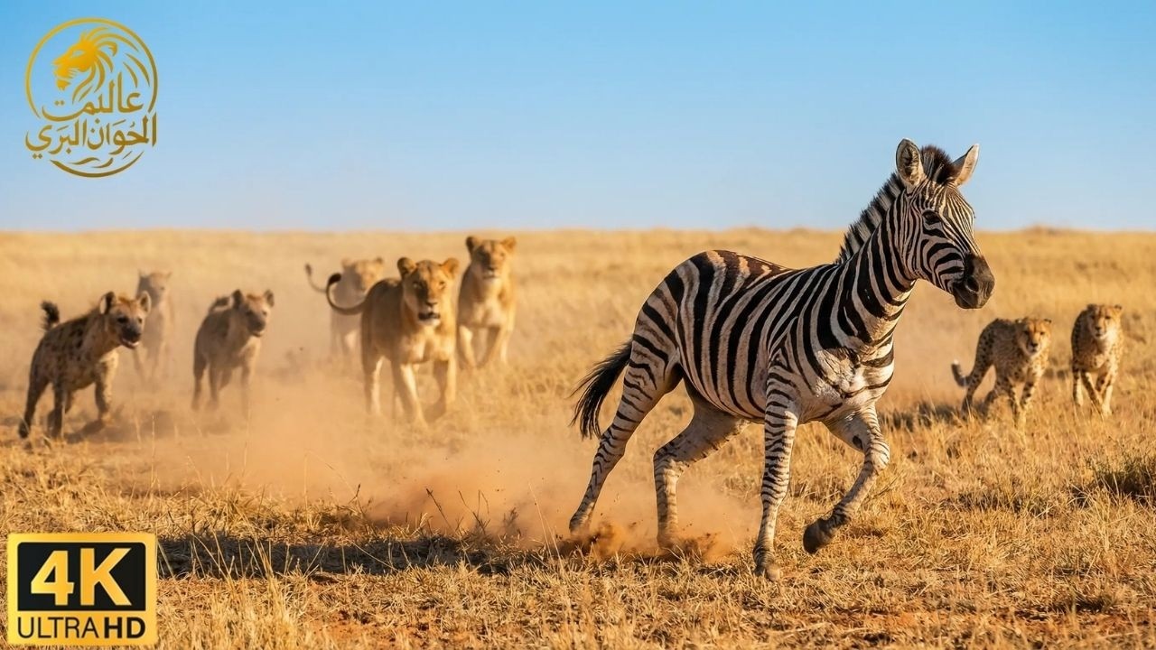 ماذا يحدث عندما تعيش الحمار الوحشي 3 أيام بلا ماء؟ | وثائقي حيوانات