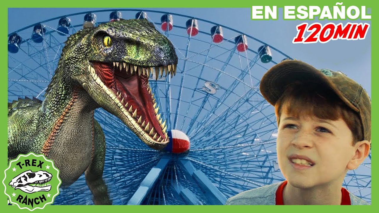 ¡Confrontación de Raptores! Desafío de aventuras en el Parque! | T-Rex Rancho | Moonbug Kids