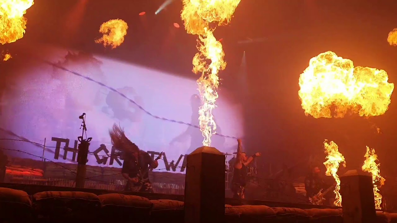 Sabaton Live Wembley Arena 08.02.2020 Ghost Division and Great War