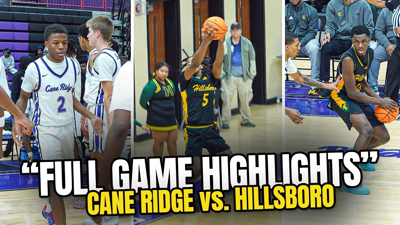 Cane Ridge vs. Hillsboro FULL GAME HIGHLIGHTS (1.13.2025) | 4K