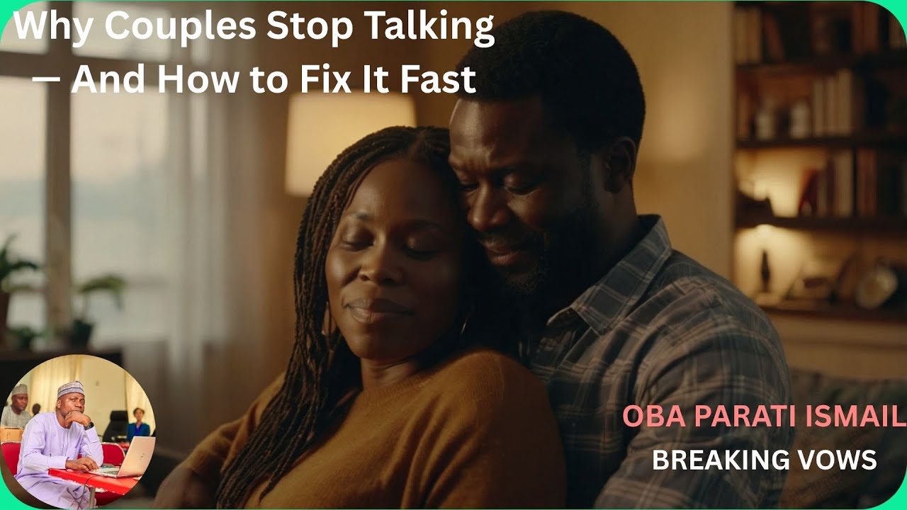 Why Couples Stop Talking &mdash; And How to Fix It Fast