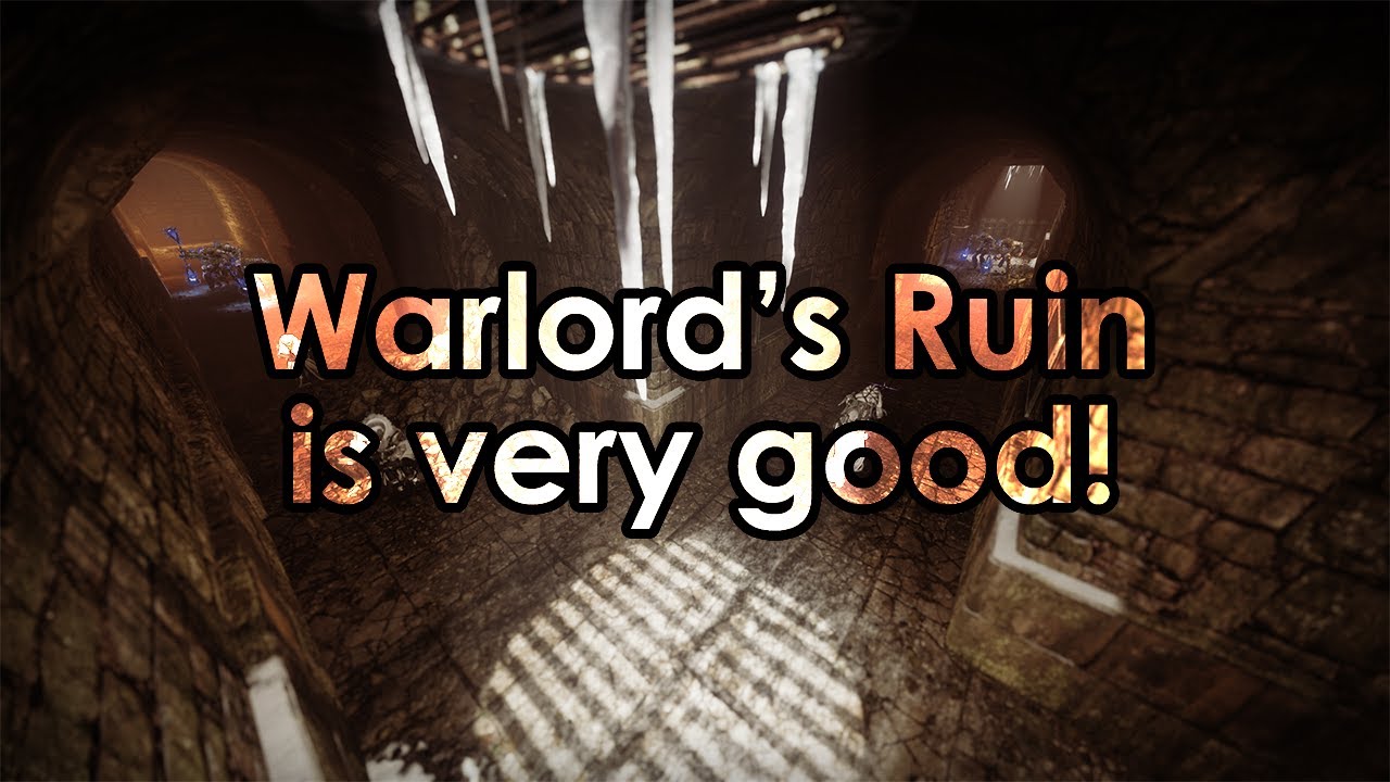 Warlord's Ruin is a really fun dungeon, but Elitist Datto has one small gripe.