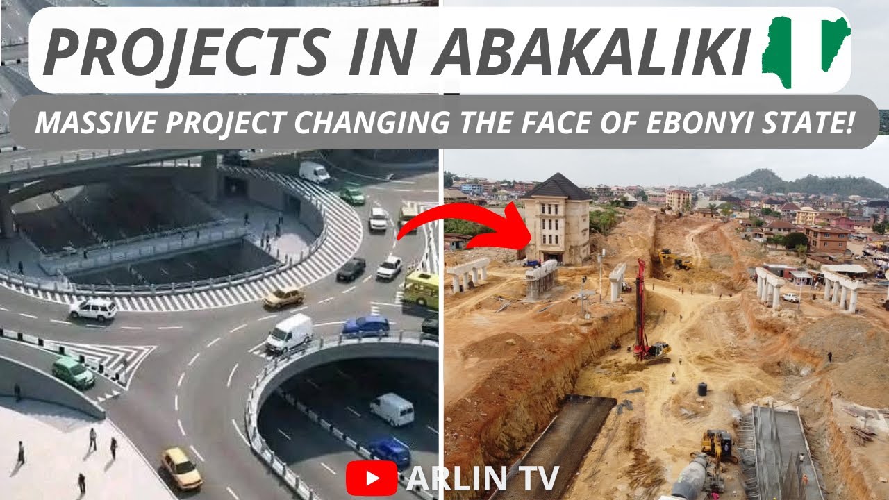ABAKALIKI, EBONYI STATE is building First Ever Tunnel/Flyover Bridge in Nigeria