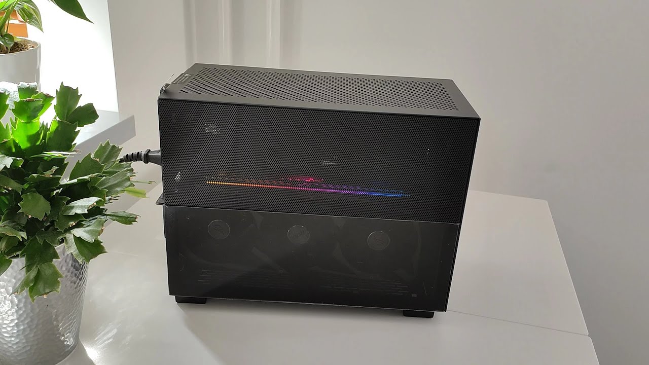 Lian Li Q58 ITX Build_Mini számítógép összeszerelése
