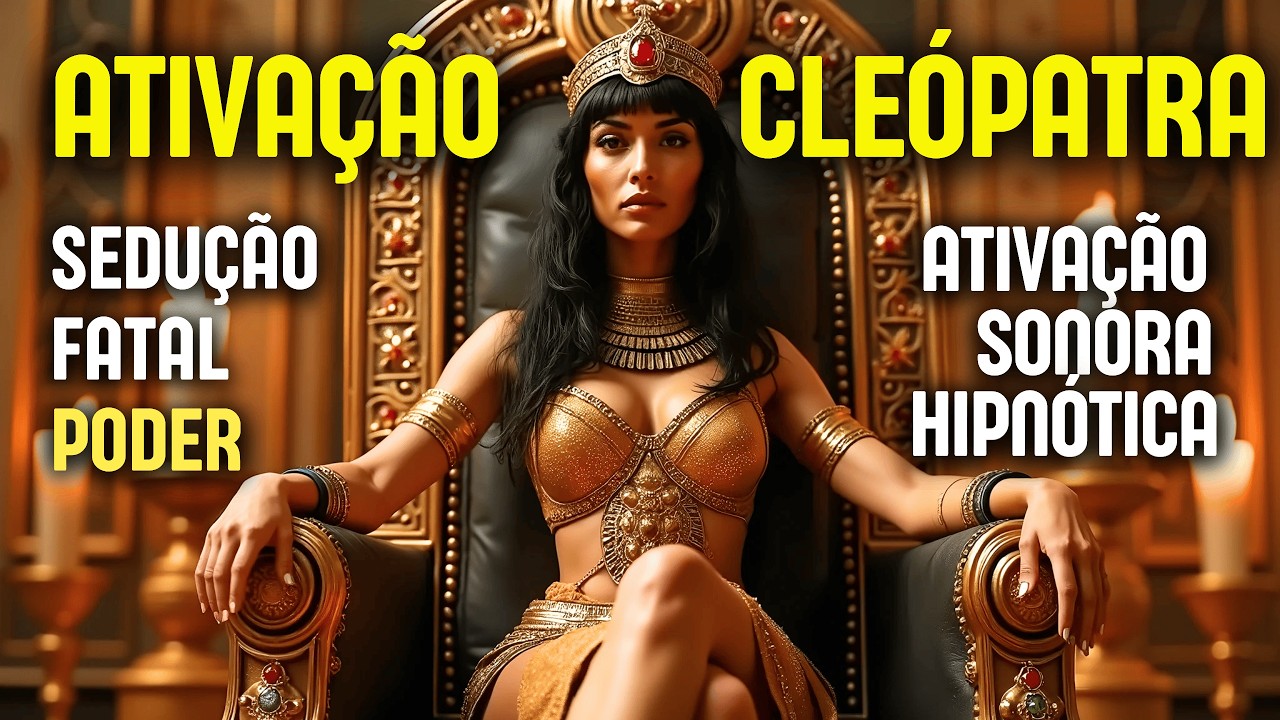ATIVAÇÃO CLEÓPATRA 👑 SEU PODER DESBLOQUEADO IMEDIATAMENTE 🐍 PROIBIDA PARA INICIANTES 👄SEDUÇÃO FATAL