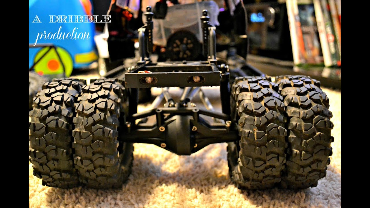 HOW TO MOD YOUR SCX10 FOR SCALE DUALLY TIRES & AXLE