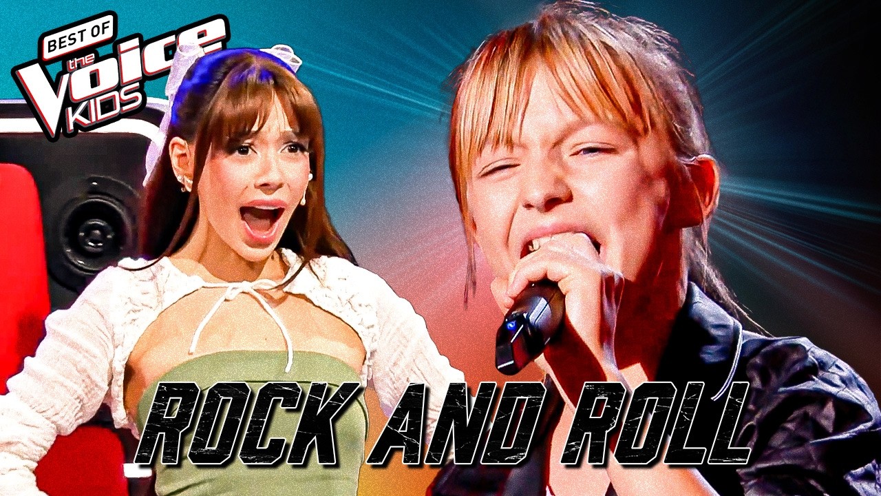 These MINI ROCKSTARS rock their Blind Auditions 🤘