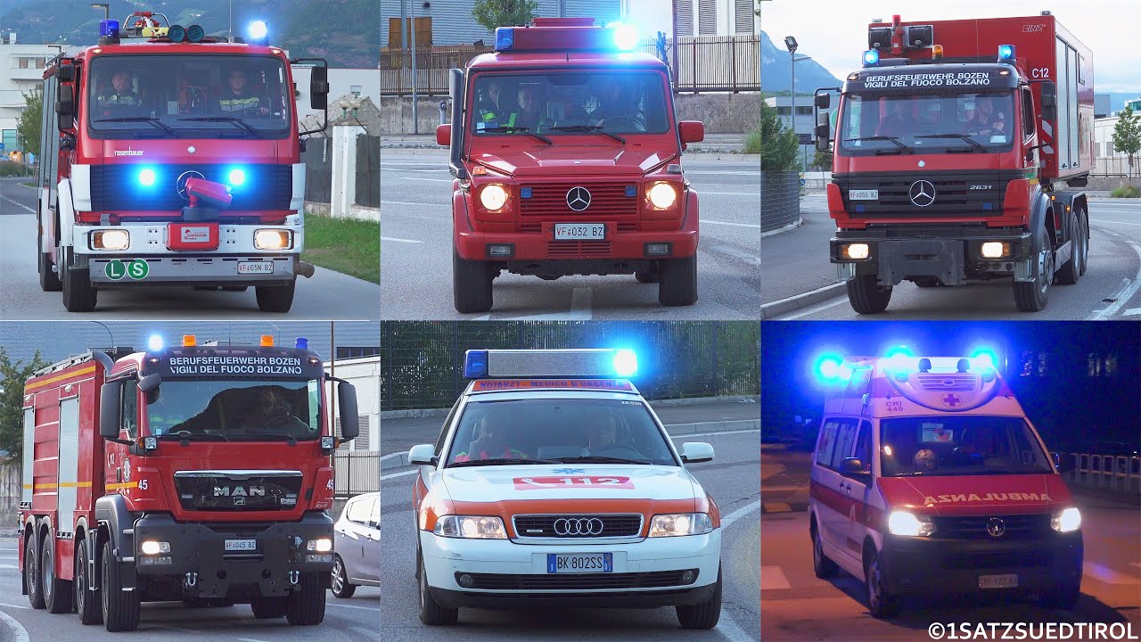 [FLUGZEUGABSTURZ] MANV-Übung in Bozen | Großeinsatz mit BF, SEG, FFs, WK, RK und Flughafenfeuerwehr