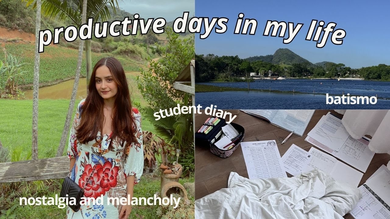vlog🧸productive days in my life, estudos, recebids e + #dailyvlog #productive