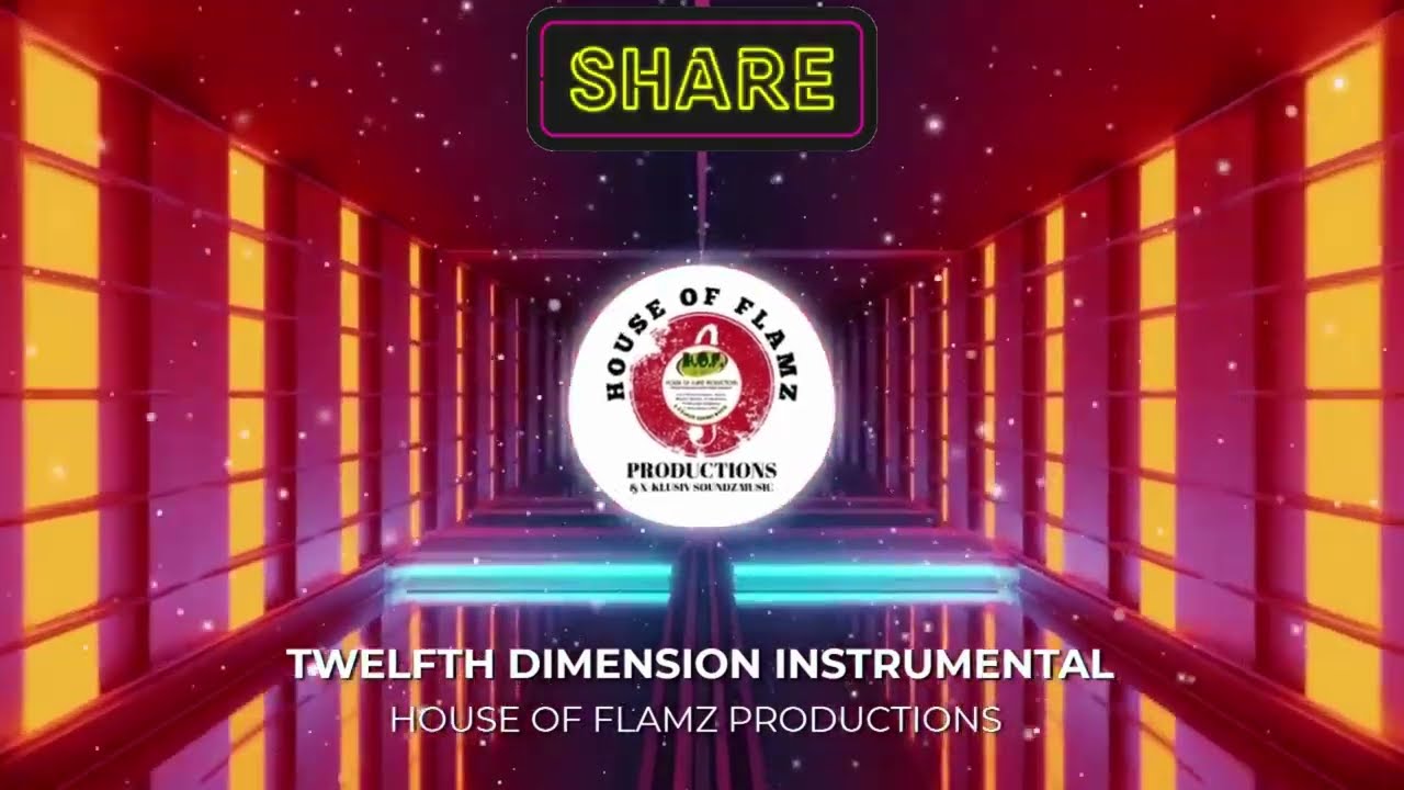 H.O.F. | TWELFTH DIMENSION Instrumental (For Lease) - Audio Visualiser